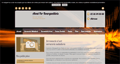 Desktop Screenshot of ferronnerie-serrurerie-bourgueil.fr